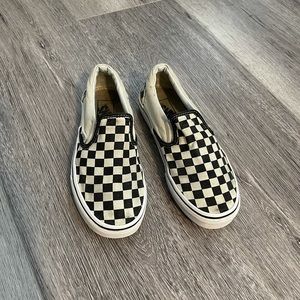 Checkered Vans